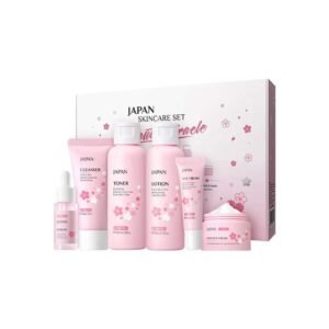 مجموعة العناية بالبشرة من ساكورا اليابانية